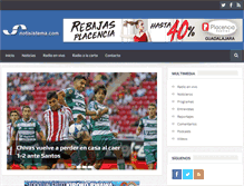 Tablet Screenshot of notisistema.com